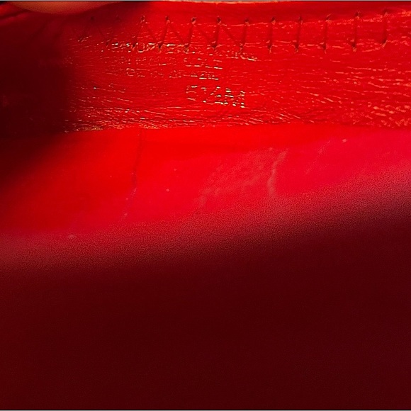 Tory Burch Lobster Red/Gold-626 Reva-Mestico Flat Ballet 12138006, Size 5.5 - Picture 14 of 16